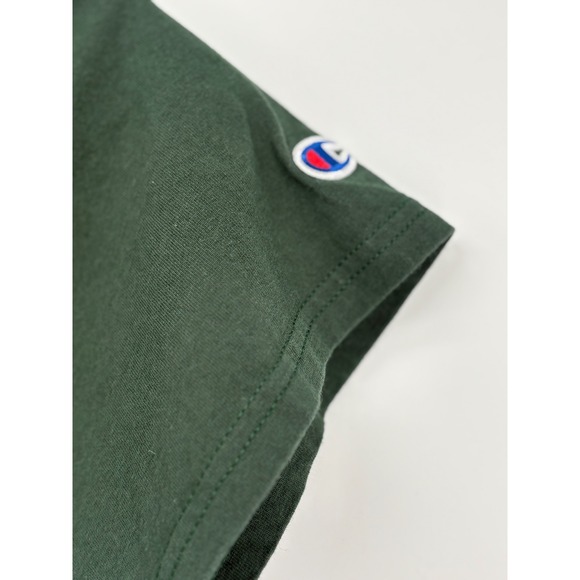 Champion South Florida Bulls Dad T-Shirt Medium Green NCAA Collegiate USF Tee - Picture 3 of 8